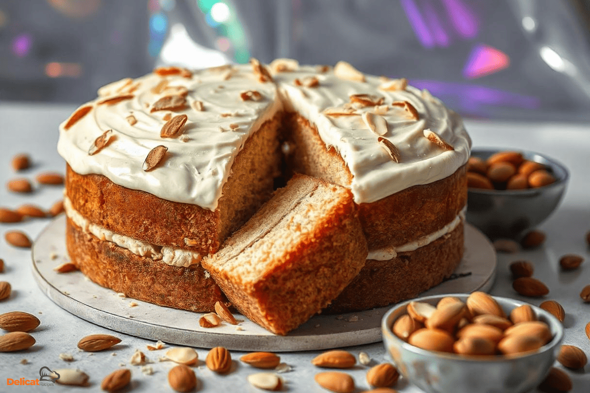 almond nut cake recipe