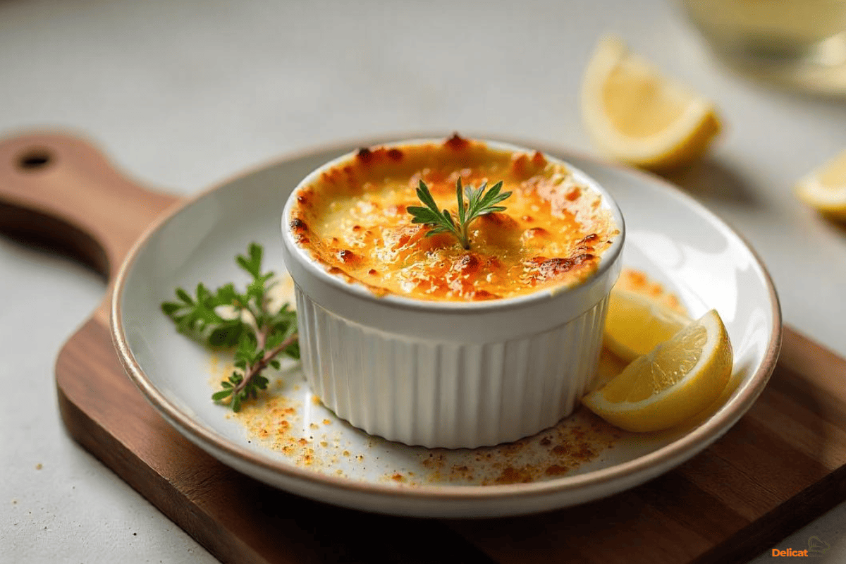 crab brulee recipe