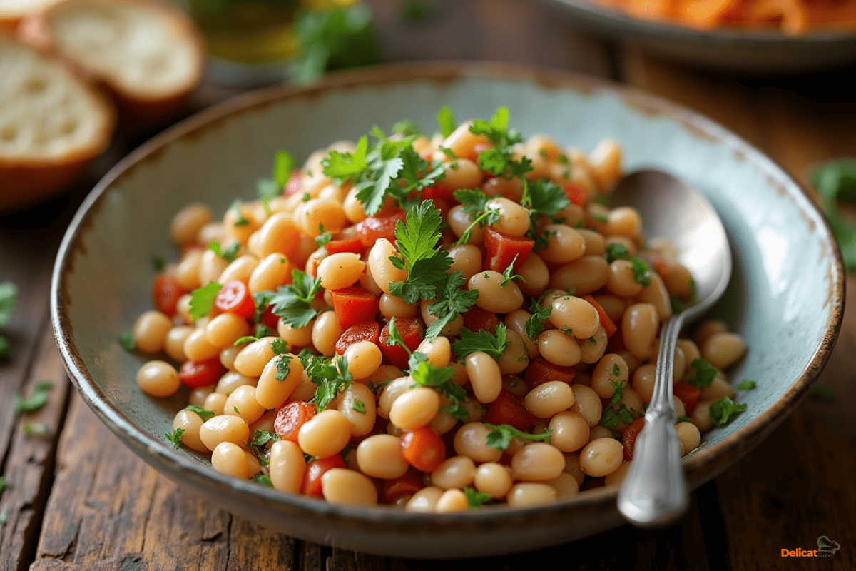 Dense Bean Salad Recipe