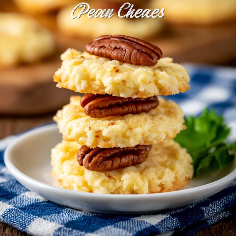 Pecan Cheese Wafers Recipe