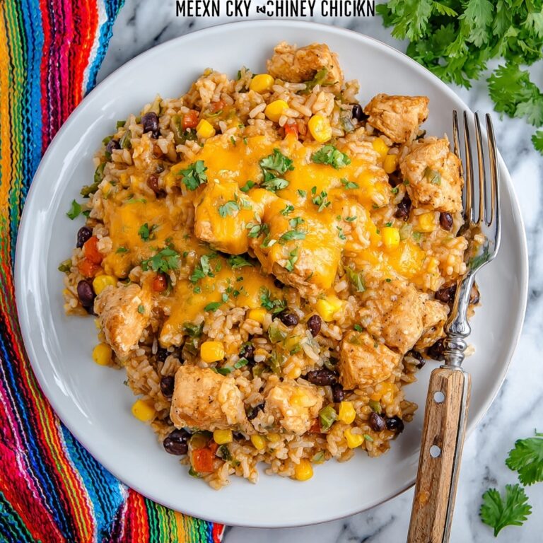 Cheesy Mexican Chicken and Rice Recipe