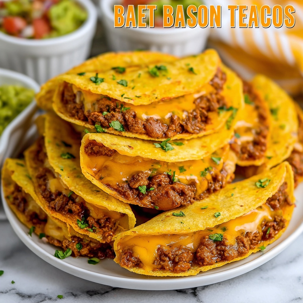 Beef and Bean Taco Bites Recipe - Recipe Image