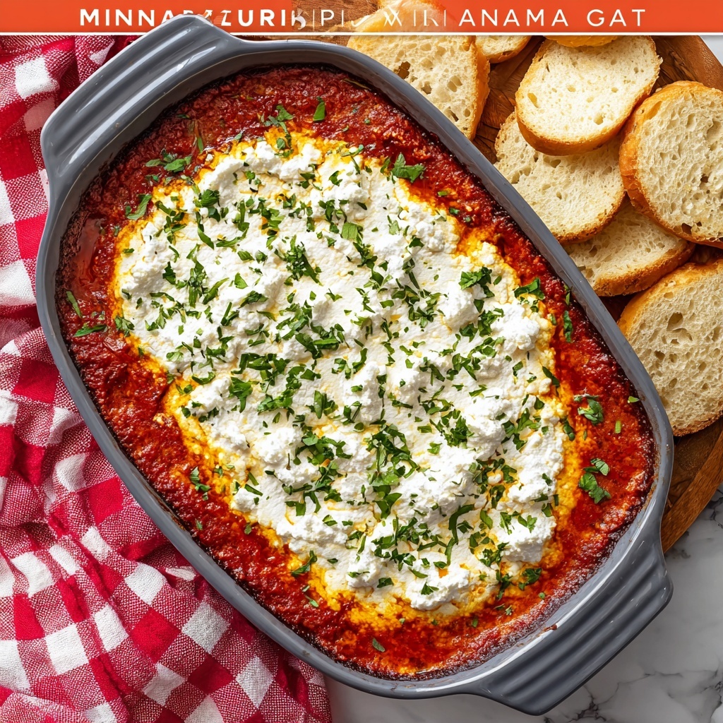 Goat Cheese Marinara Dip Recipe - Recipe Image
