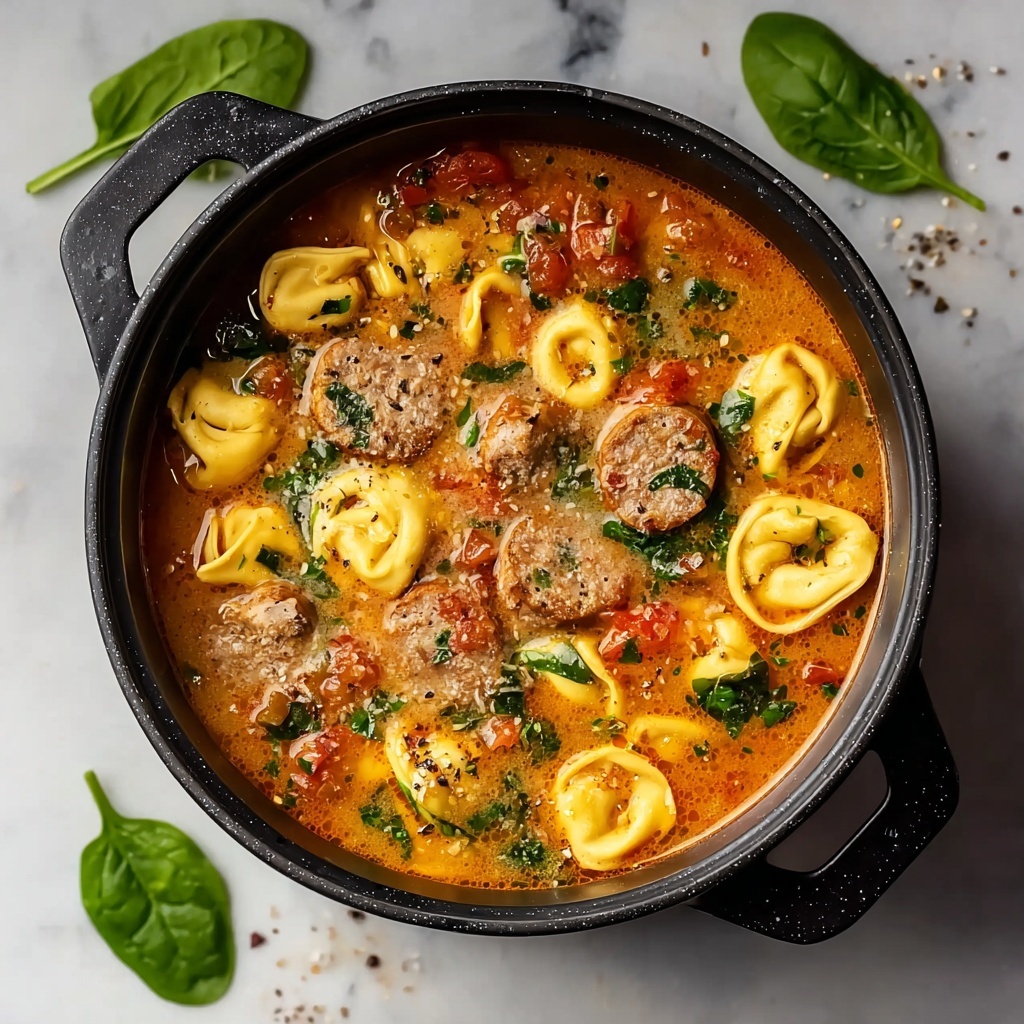 Sausage Tortellini Soup Recipe - Recipe Image