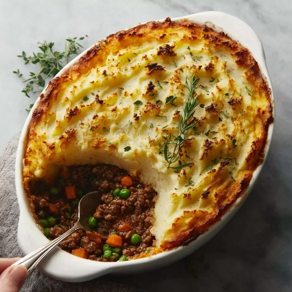Sweet Potato Lentil Shepherd’s Pie Recipe - Recipe Image
