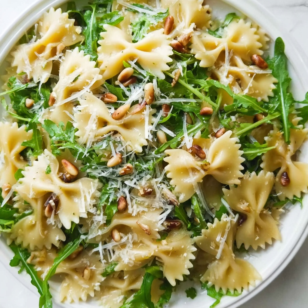 Lemon Basil Parmesan Pasta Salad with White Balsamic Vinaigrette Recipe - Recipe Image