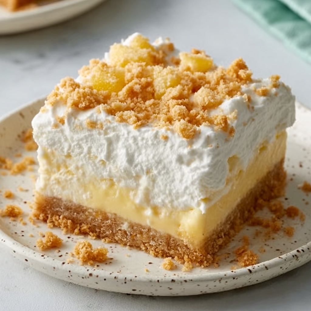 Easy Pineapple Dream Dessert Recipe - Recipe Image