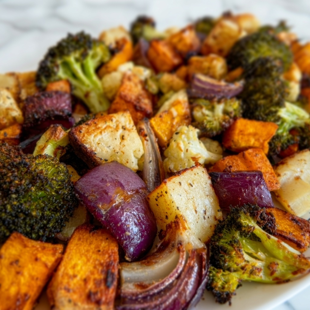 Oven Roasted Vegetable Medley with Parmesan Recipe - Recipe Image