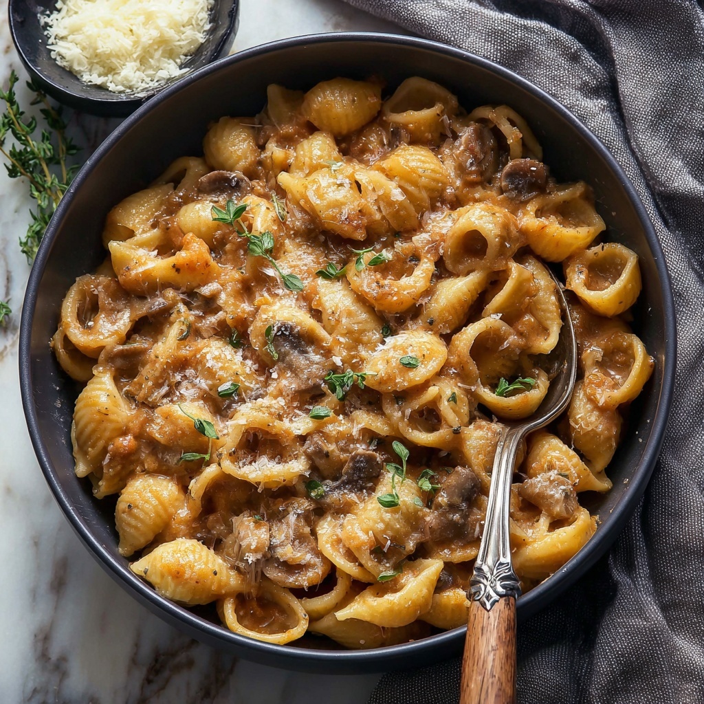 One Pot French Onion Pasta: An Incredible Ultimate Recipe - Recipe Image