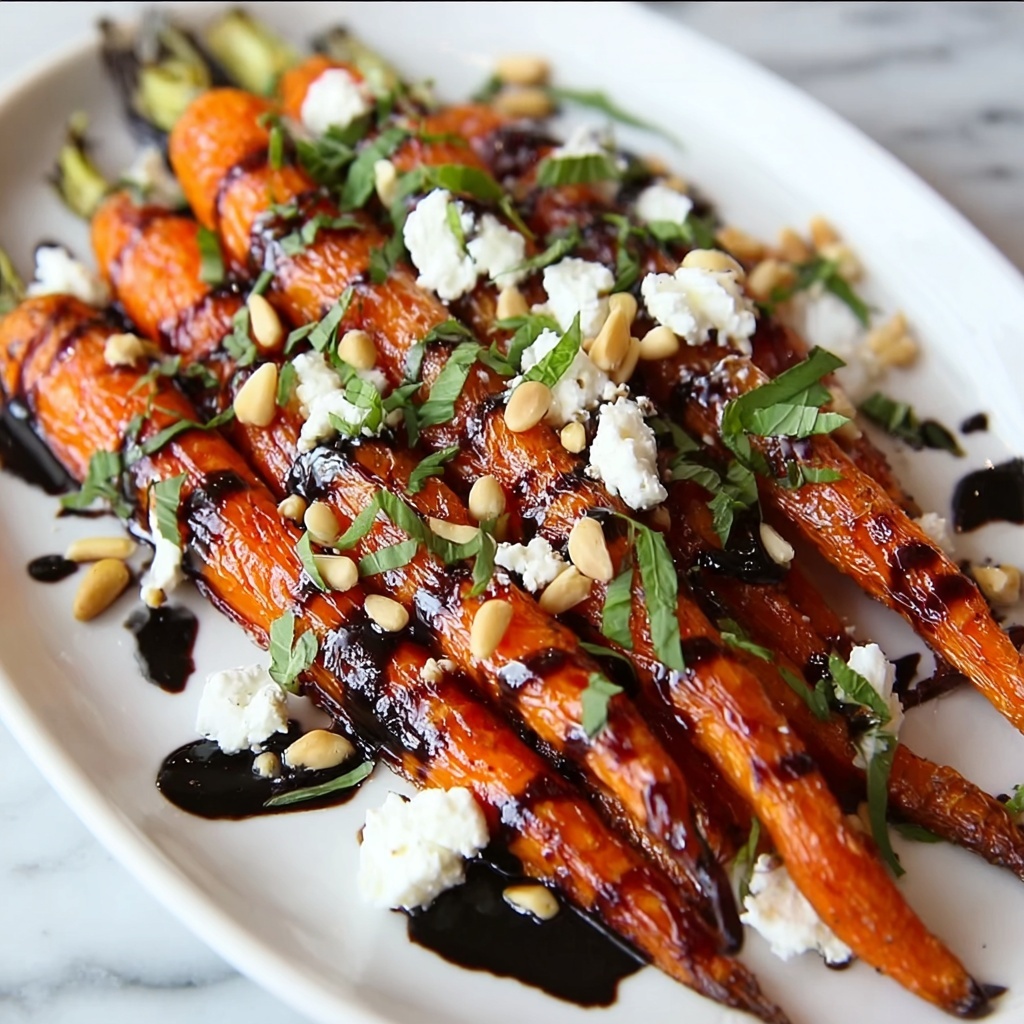Oven Roasted Carrots with Goat Cheese Recipe - Recipe Image