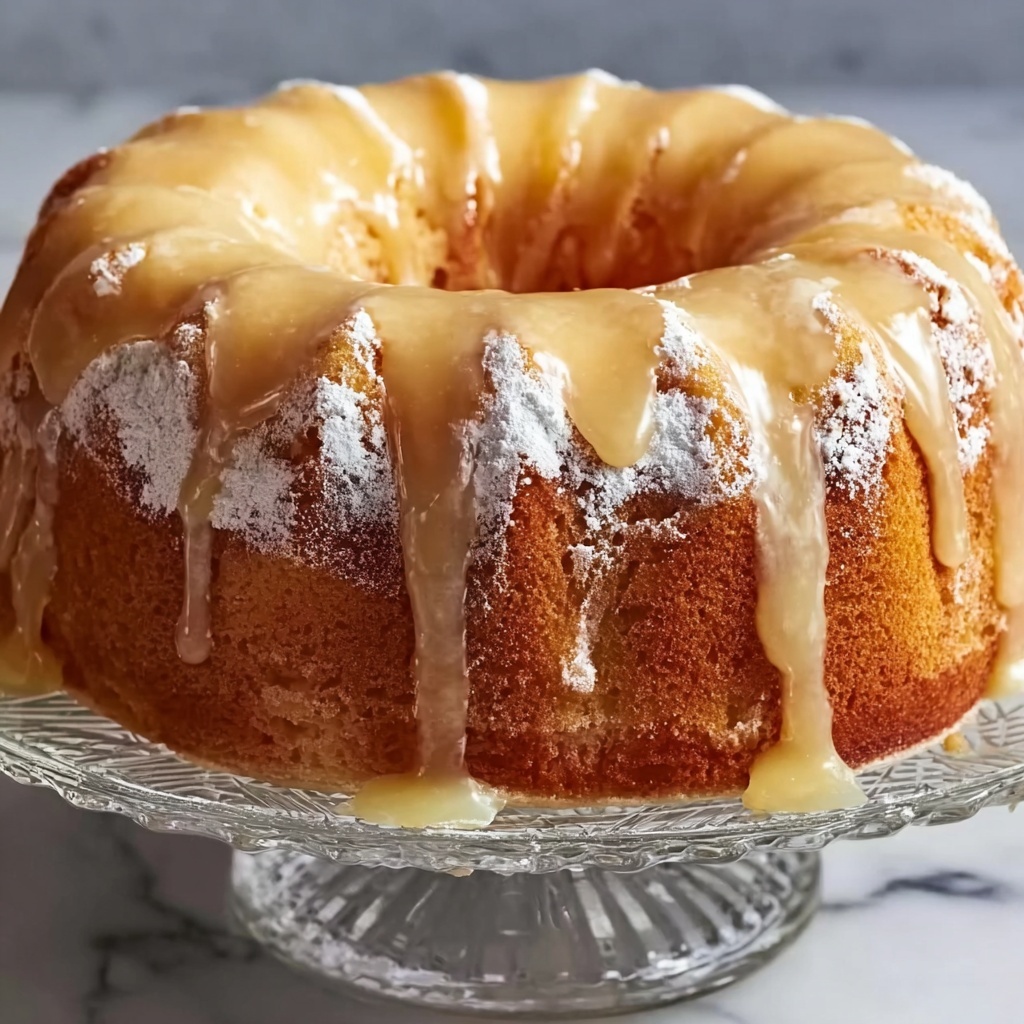 Pineapple Cream Cheese Pound Cake Recipe - Recipe Image