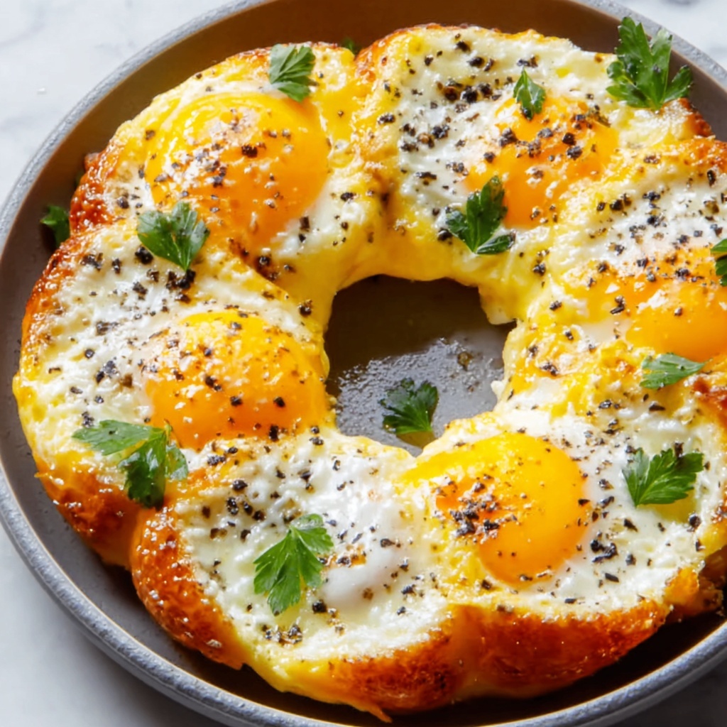 Air Fryer Cheesy Egg Bagels Recipe - Recipe Image