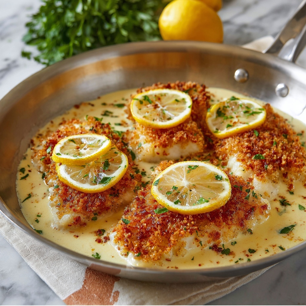 Parmesan Lemon Chicken Recipe - Recipe Image