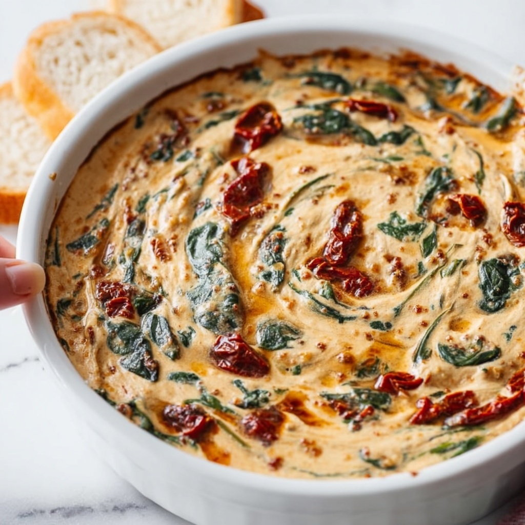 Creamy Tuscan Dip Recipe - Recipe Image