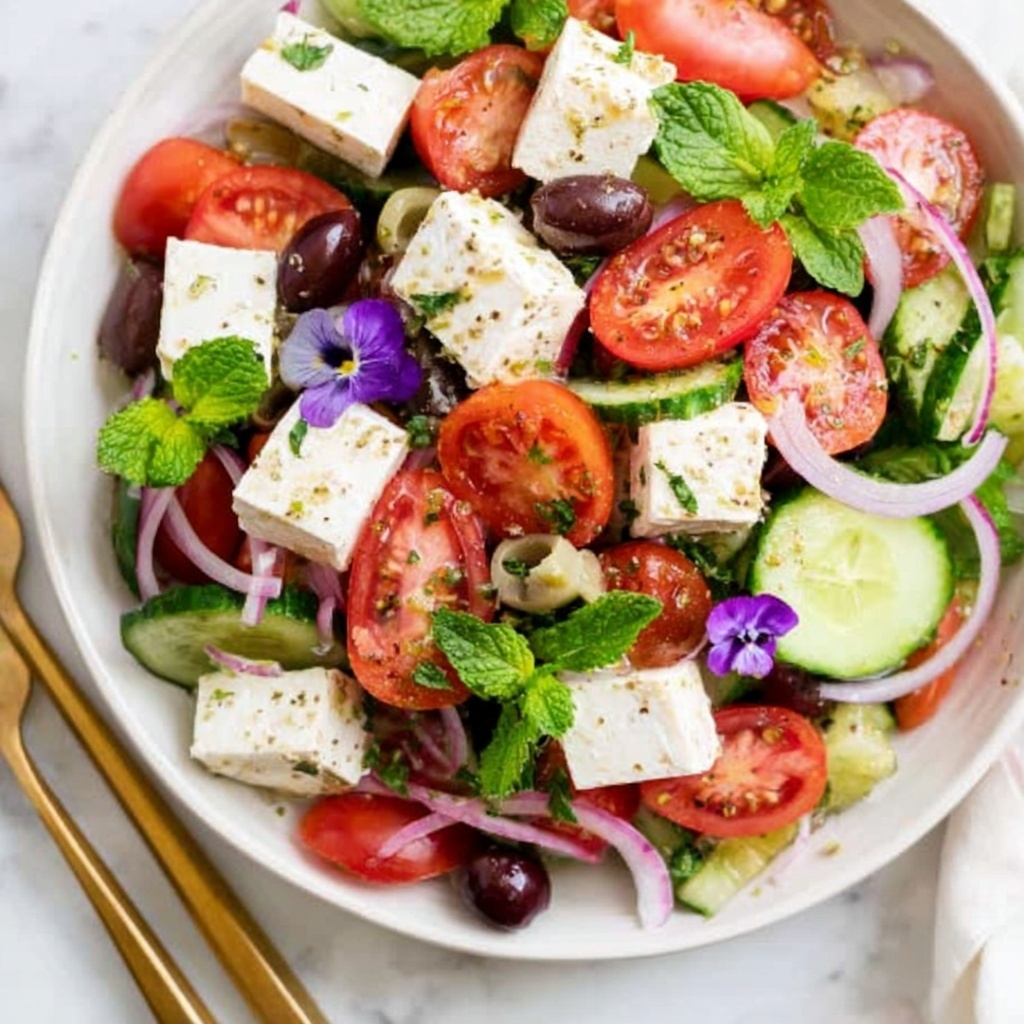 Classic Greek Salad Recipe - Recipe Image