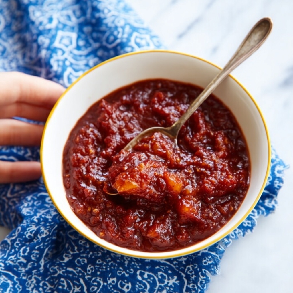 Bourbon Vanilla Cranberry Sauce Recipe - Recipe Image