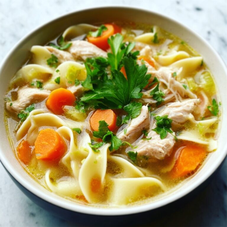 Crockpot Chicken Noodle Soup Recipe