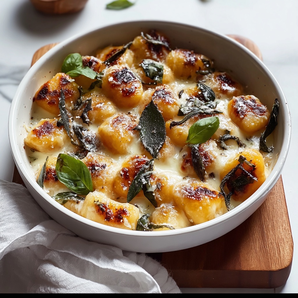 Air Fryer Pumpkin Gnocchi Cake: Sweet & Savory Delight Recipe - Recipe Image