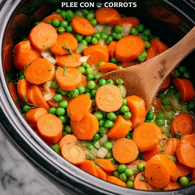 Slow Cooker Peas and Carrots Recipe