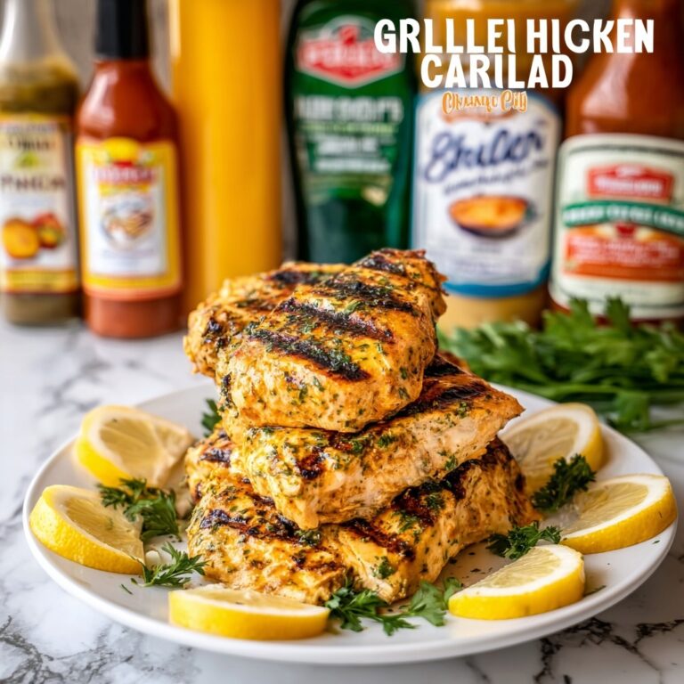 Orange Buffalo Grilled Chicken Recipe