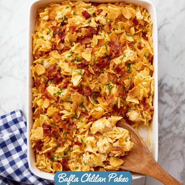Buffalo Chicken Pasta Bake Recipe