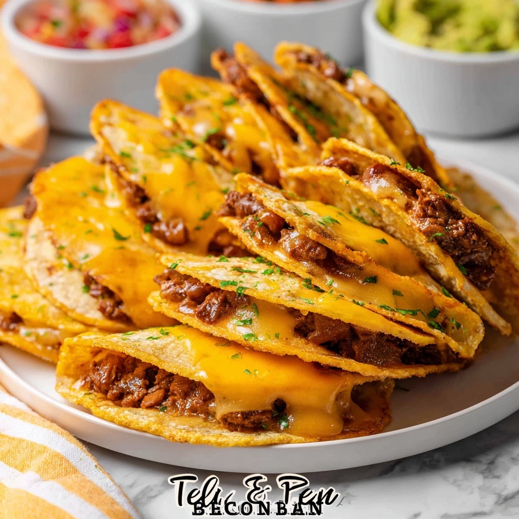 Beef and Bean Taco Bites Recipe - Recipe Image