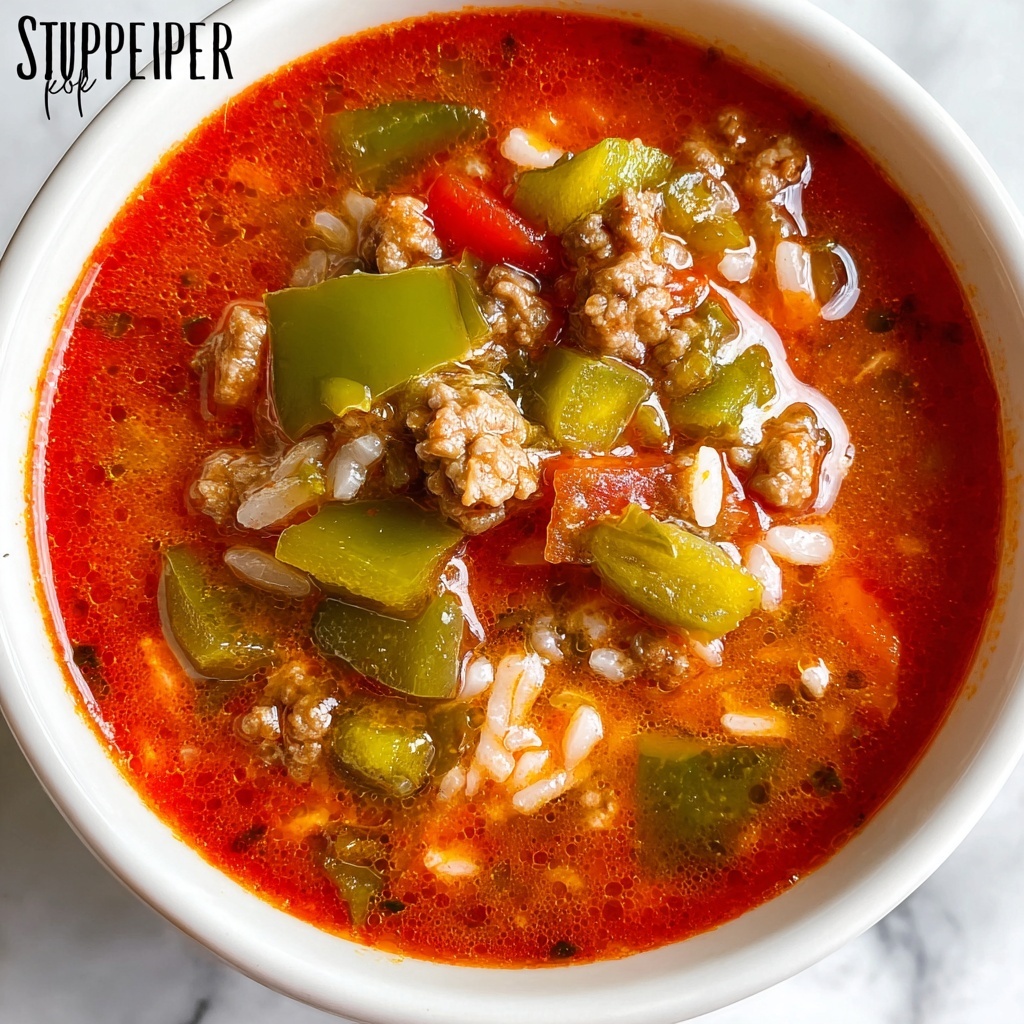 Stuffed Pepper Soup Recipe - Recipe Image