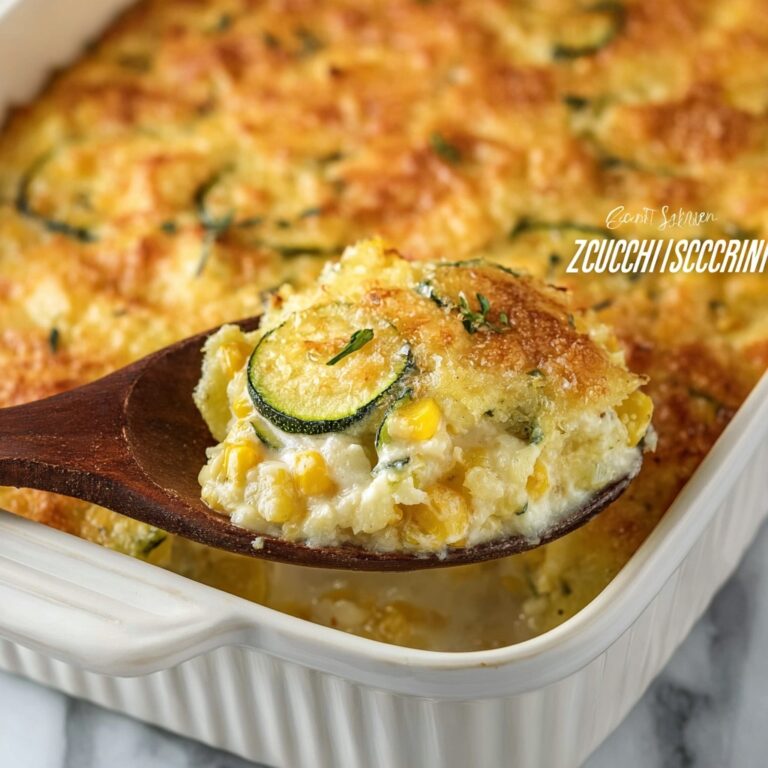 Zucchini Squash & Corn Casserole Recipe