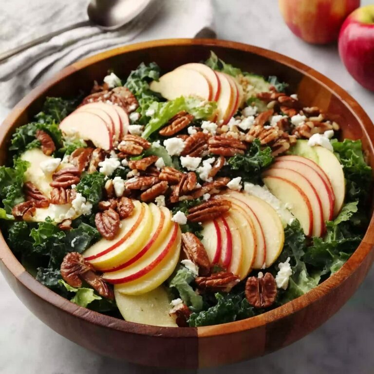 Apple Walnut Salad with Cranberries and Feta Recipe