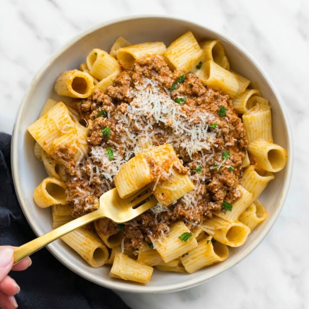 Pesto Beef Pasta Recipe - Recipe Image