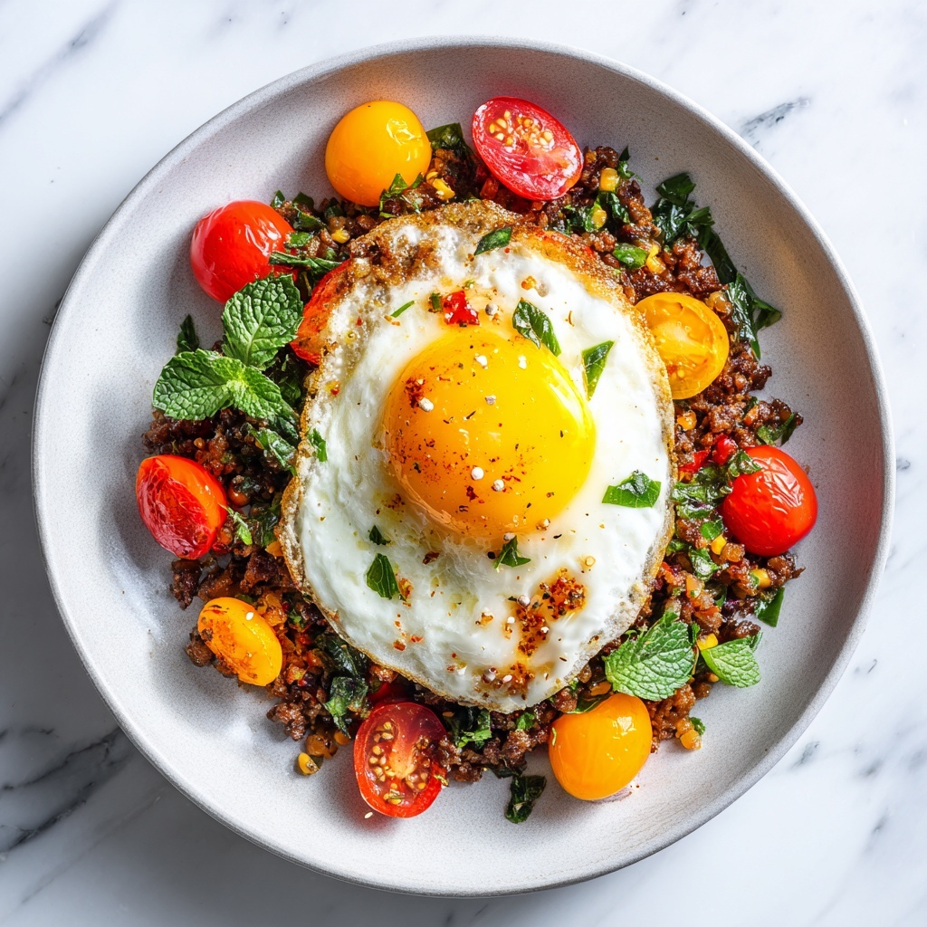 Roasted Potato & Sausage Hash with Spicy Tomato Butter Recipe - Recipe Image