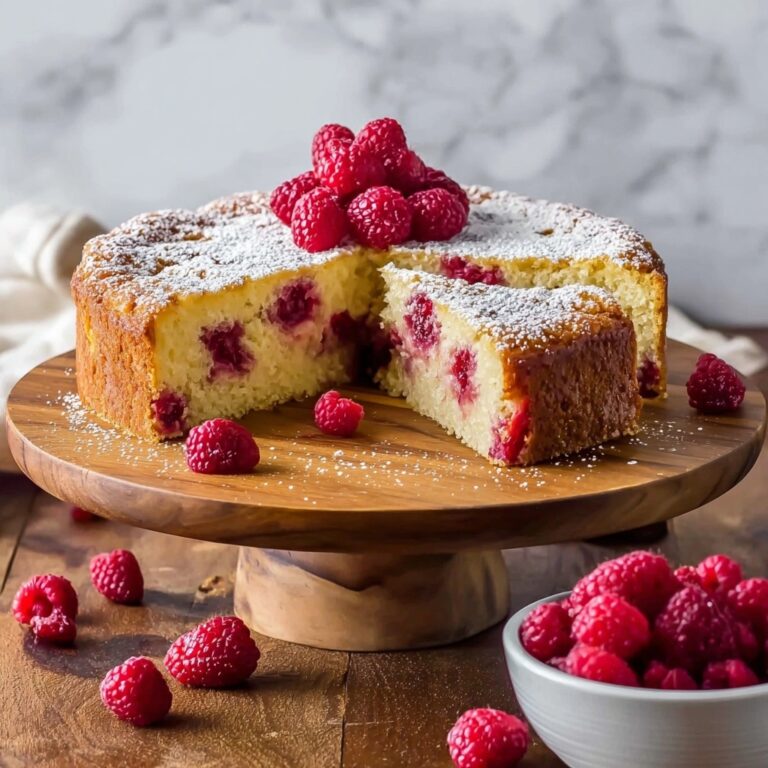 Raspberry Ricotta Breakfast Cake Recipe