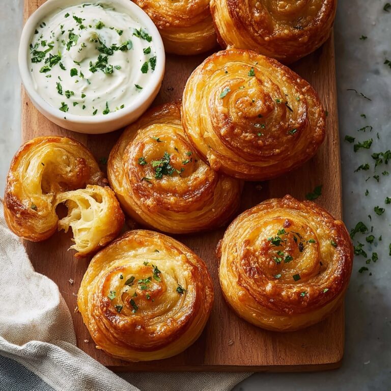 Irresistibly Cheesy Garlic Cruffins for Homemade Bliss Recipe