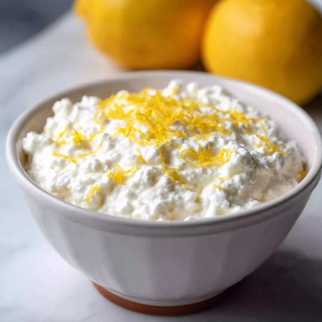Lemon Cottage Cheese Pudding Recipe - Recipe Image