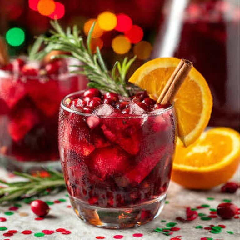 Festive Red Wine Sangria Recipe