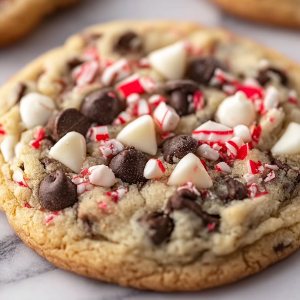 Peppermint Chocolate Chip Cookies Recipe - Recipe Image