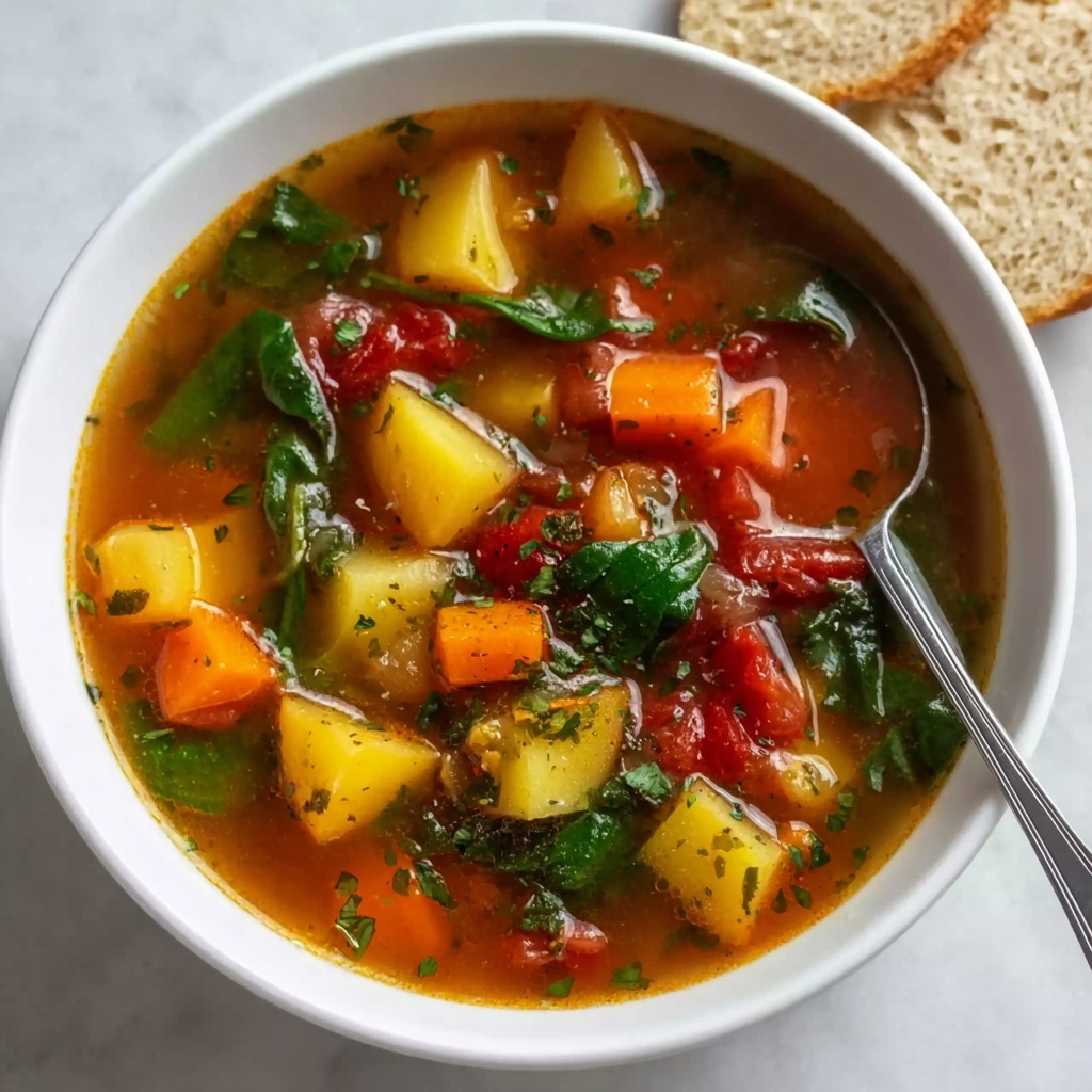 Easy Vegetable Soup Recipe for a Healthy Meal Recipe - Recipe Image