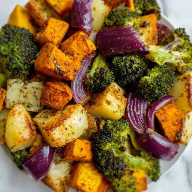 Oven Roasted Vegetable Medley with Parmesan Recipe