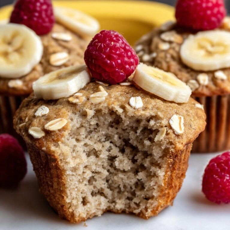 Healthy Banana Oat Muffins Recipe