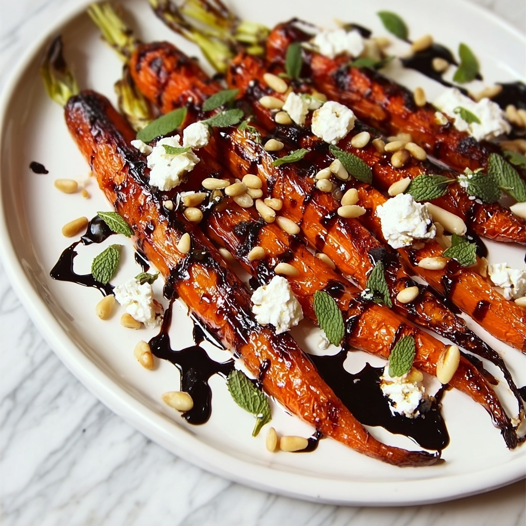 Oven Roasted Carrots with Goat Cheese Recipe - Recipe Image