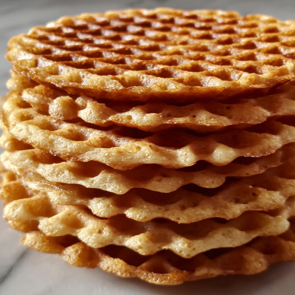 Classic Pizzelle Cookies Recipe - Recipe Image