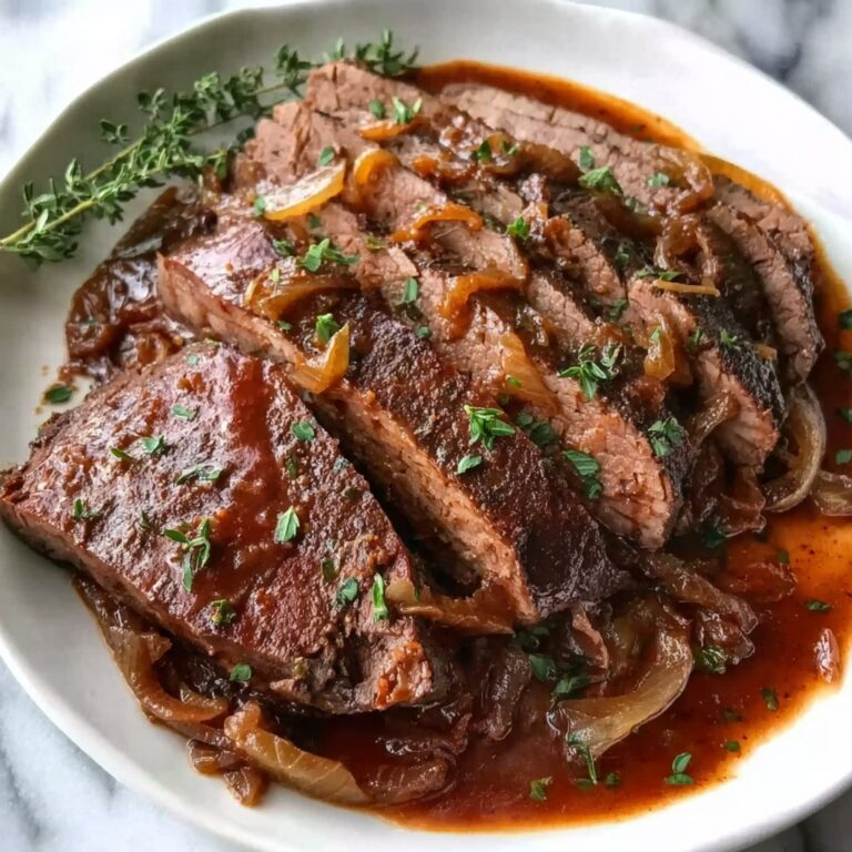 Savory Crock Pot Beef Brisket Recipe