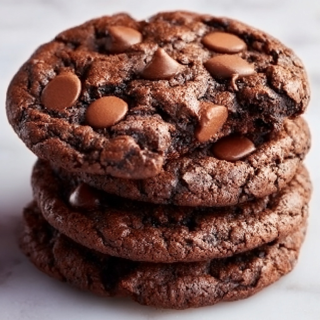 Double Chocolate Chip Cookies Recipe - Recipe Image