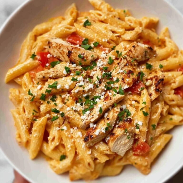 One Pot Taco Chicken Alfredo Pasta Recipe