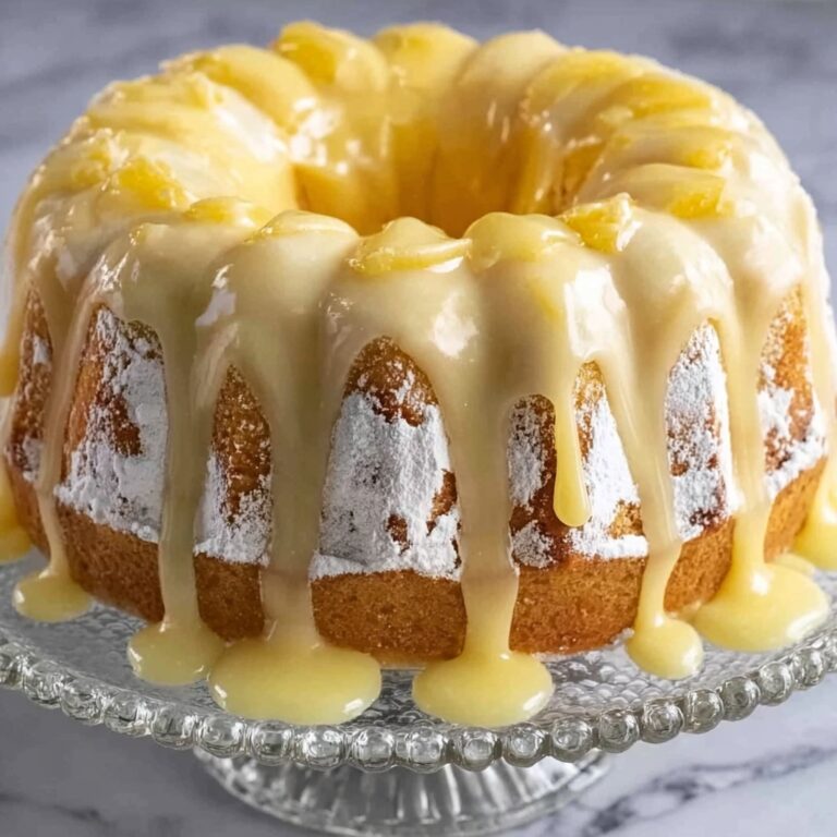 Pineapple Cream Cheese Pound Cake Recipe
