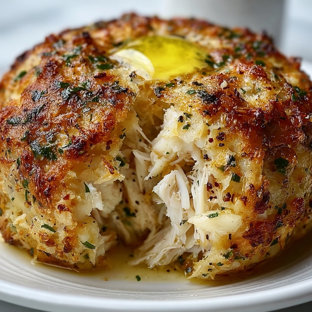 Crab Stuffed Cheddar Bay Biscuits with Lemon Butter Recipe - Recipe Image