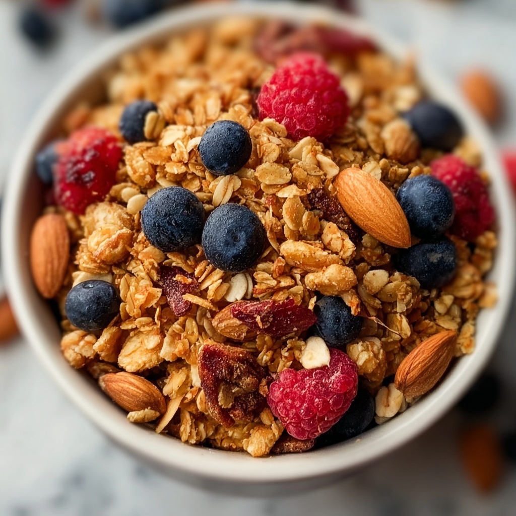 Healthy Homemade Granola Recipe - Recipe Image