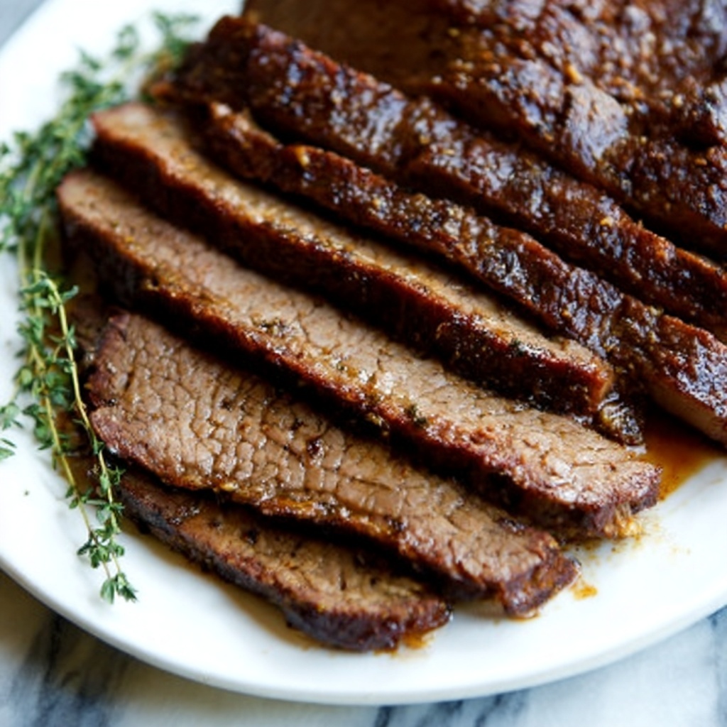 Slow Cooker Pot Roast with Carrots, Potatoes, and Rich Pan Sauce Recipe - Recipe Image