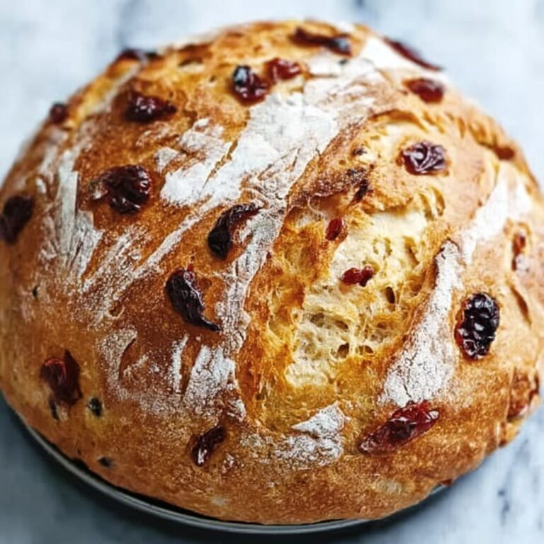 No Knead Cinnamon Raisin Bread Recipe