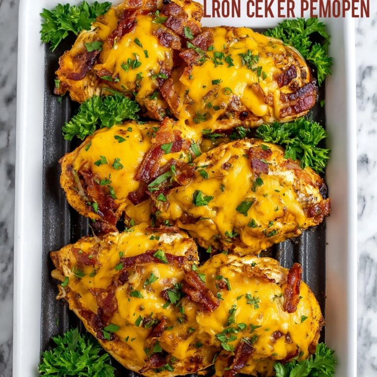 Lemon Pepper Chicken with Crispy Bacon and Cheddar Recipe